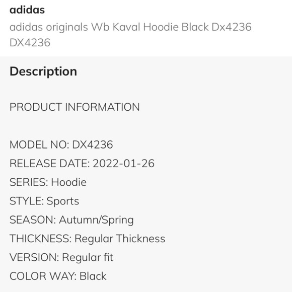 Adidas Wb Kaval Hooded Windbreaker Size XS - Picture 13 of 13